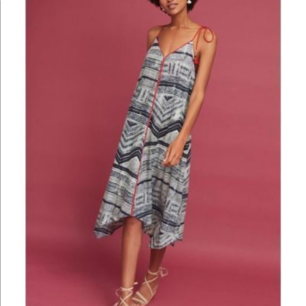 Anthropologie Akemi + Kin size XS beautiful summer dress - ❤️🤍💙
